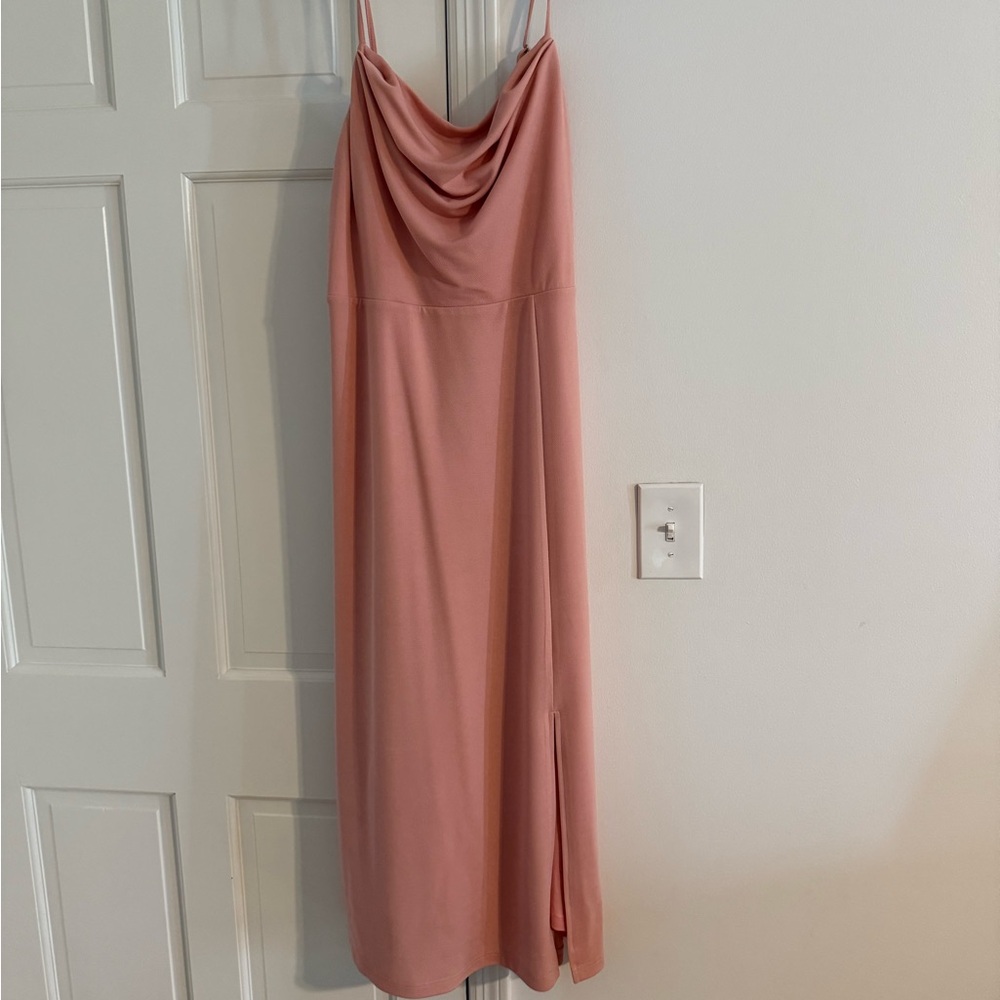 Birdy Grey Strapless Blush Dress